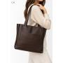 - CZEKOLADOWA TOREBKA SKÓRA NATURALNA SHOPPER BAG